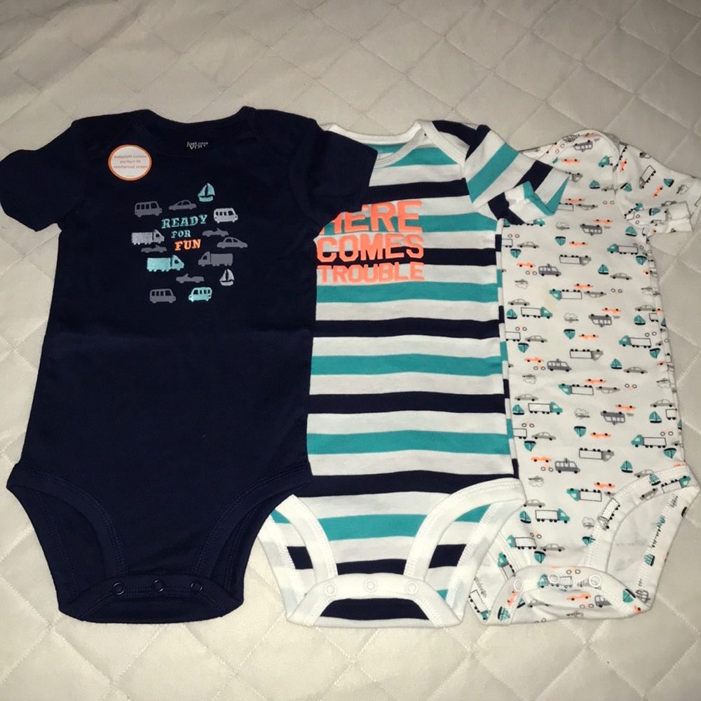 3 pack Just One You by Carter’s Bodysuits